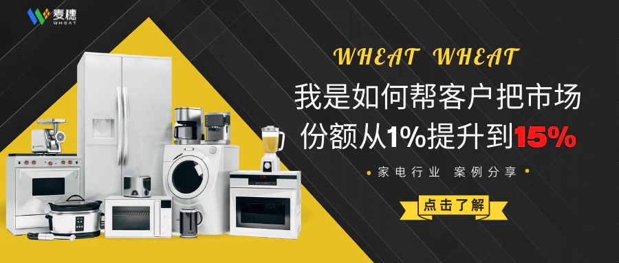 家电行业 | 我是如何帮客户从市场份额1%提升到15%实现双赢局面的